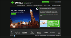 Desktop Screenshot of eurextunisie.com